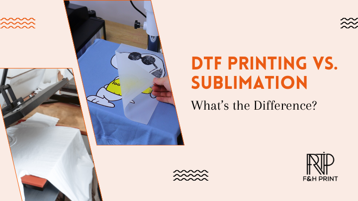 DTF Printing vs. Sublimation: What’s the Difference?