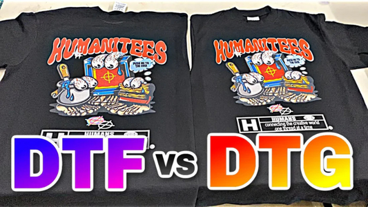 DTF vs. DTG Printing: What's the Difference?