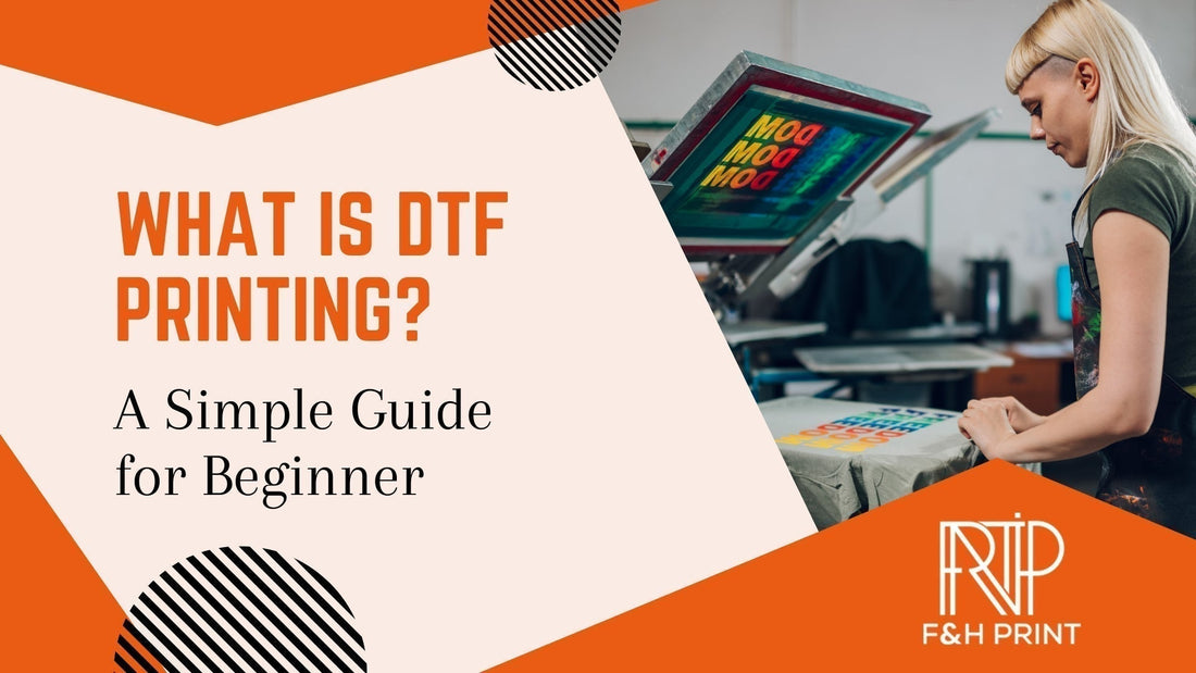 DTF printing on cotton, polyester, and blended fabrics