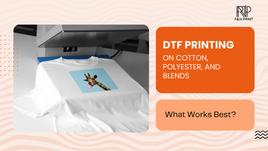 Best fabric for DTF printing on cotton, polyester, and blends