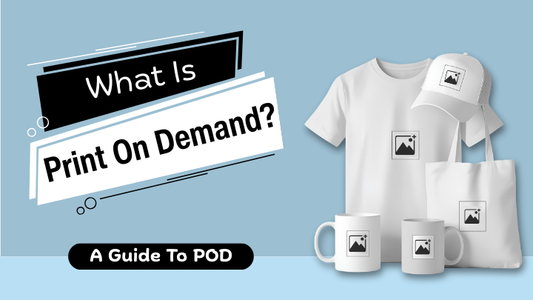 Print On Demand custom T-shirts and mugs ready for shipment