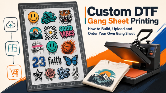 Custom DTF Gang Sheet Printing: How to Build, Upload and Order Your Own Gang Sheet