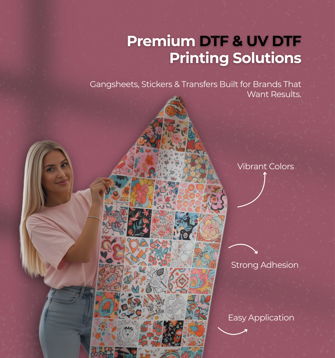  Premium DTF & UV DTF printing solutions