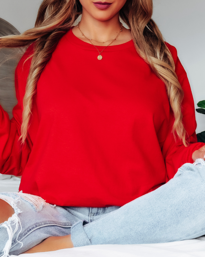 Premium Crew Neck Blank Sweatshirts at F&H Print