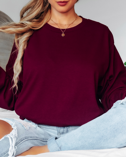 Custom Crew Neck Sweatshirts