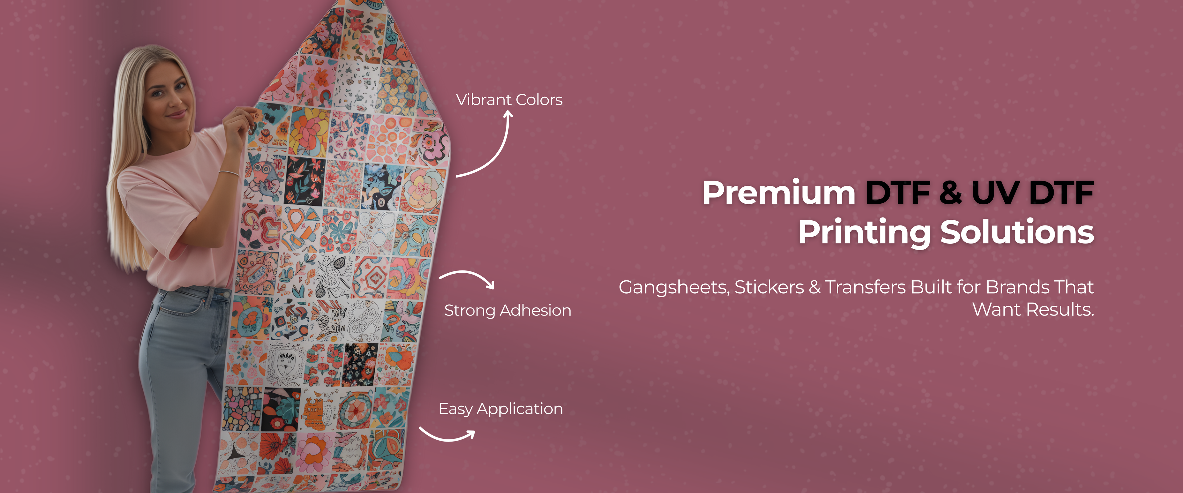 Premium DTF  ,UV DTF printing Solution 